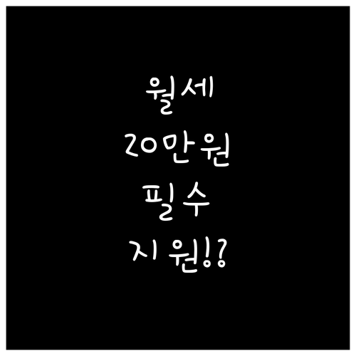 2025년까지 청년 월세 최대 20만..