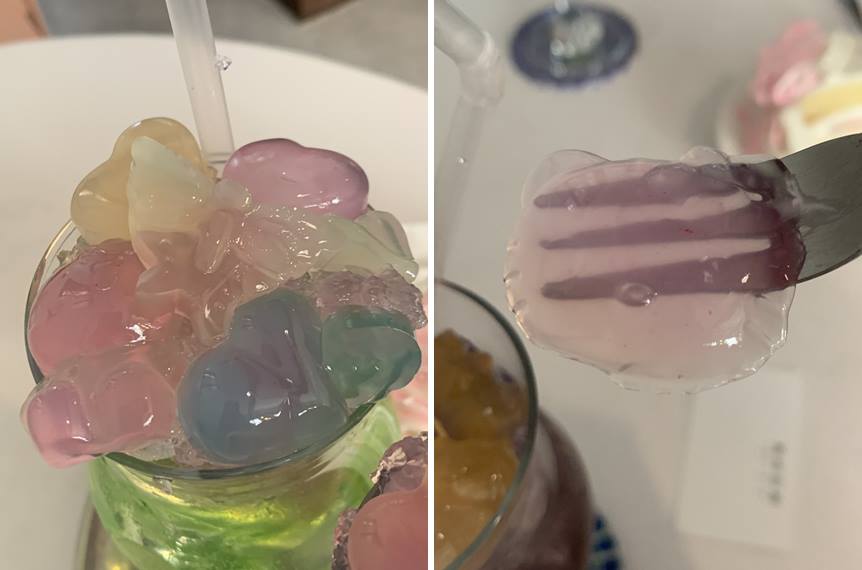 사과 퓨로롱 모습