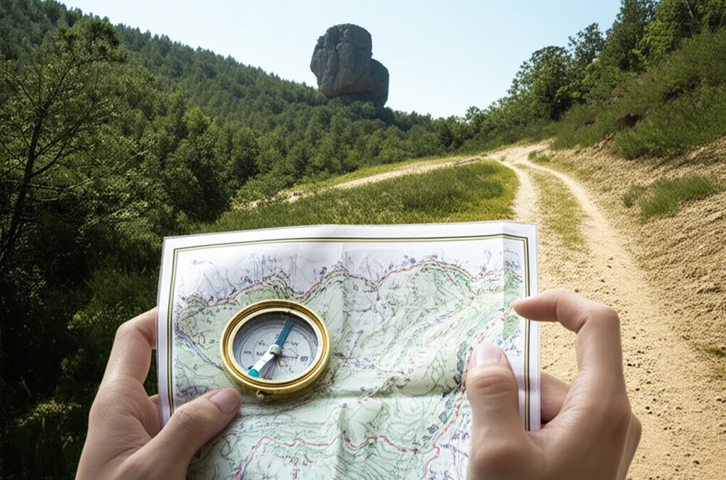 생존을 위한 나침반 사용법과 정밀한 ..