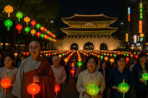 부처님오신날 연등행렬, 서울 종로를 밝히다