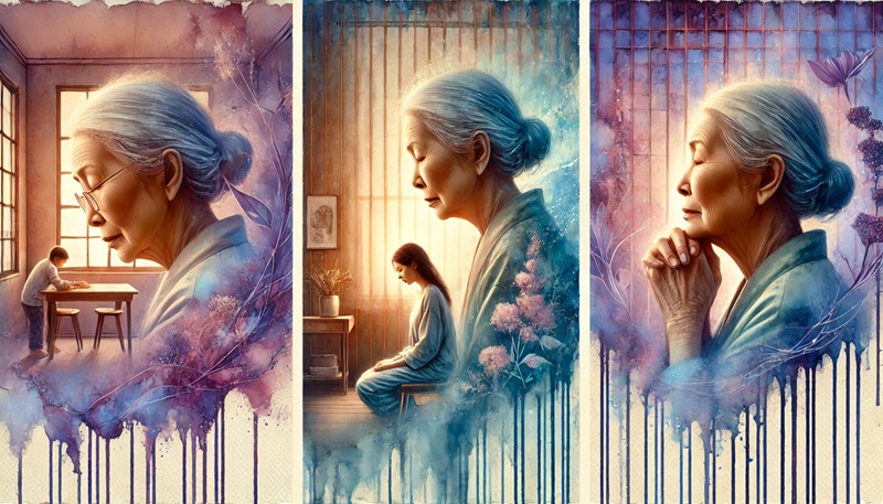 지난 밤 꿈속에서 돌아가신 어머니가 나타나 우는 꿈 해몽 의미와 심리적 해석