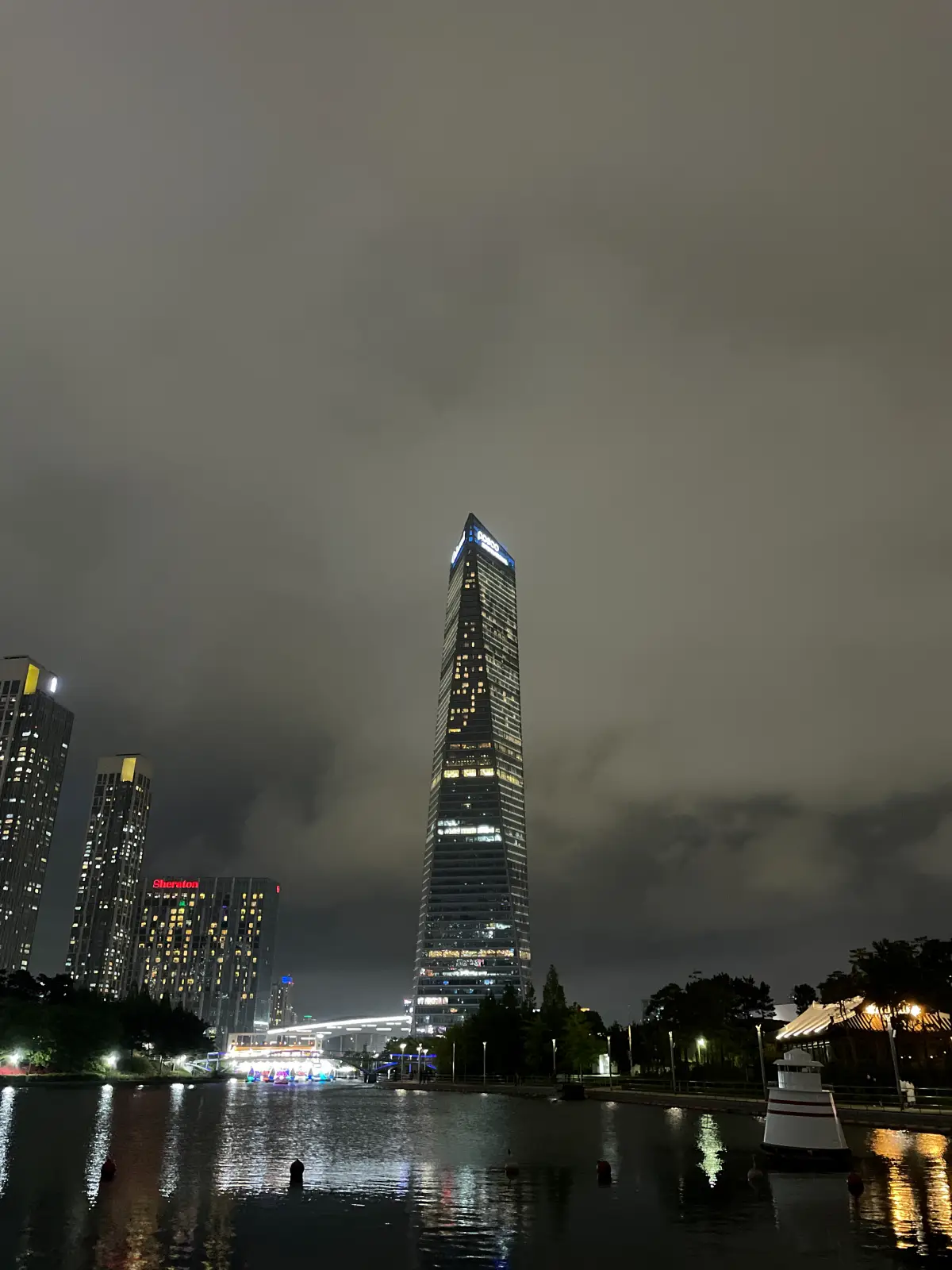 송도-오라카이-호텔-야경