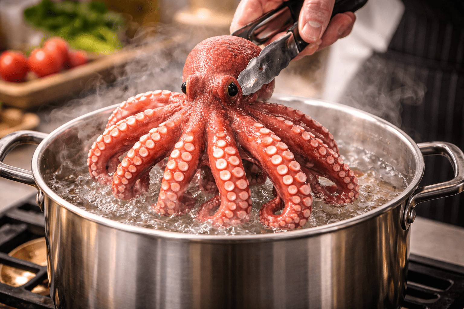 삶은 문어의 단점과 요리 활용 방법