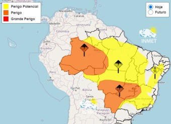 브라질 가을 폭염
