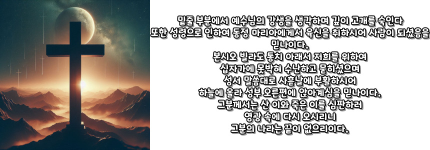 천주교 니케아 콘스탄티노폴리스 신경