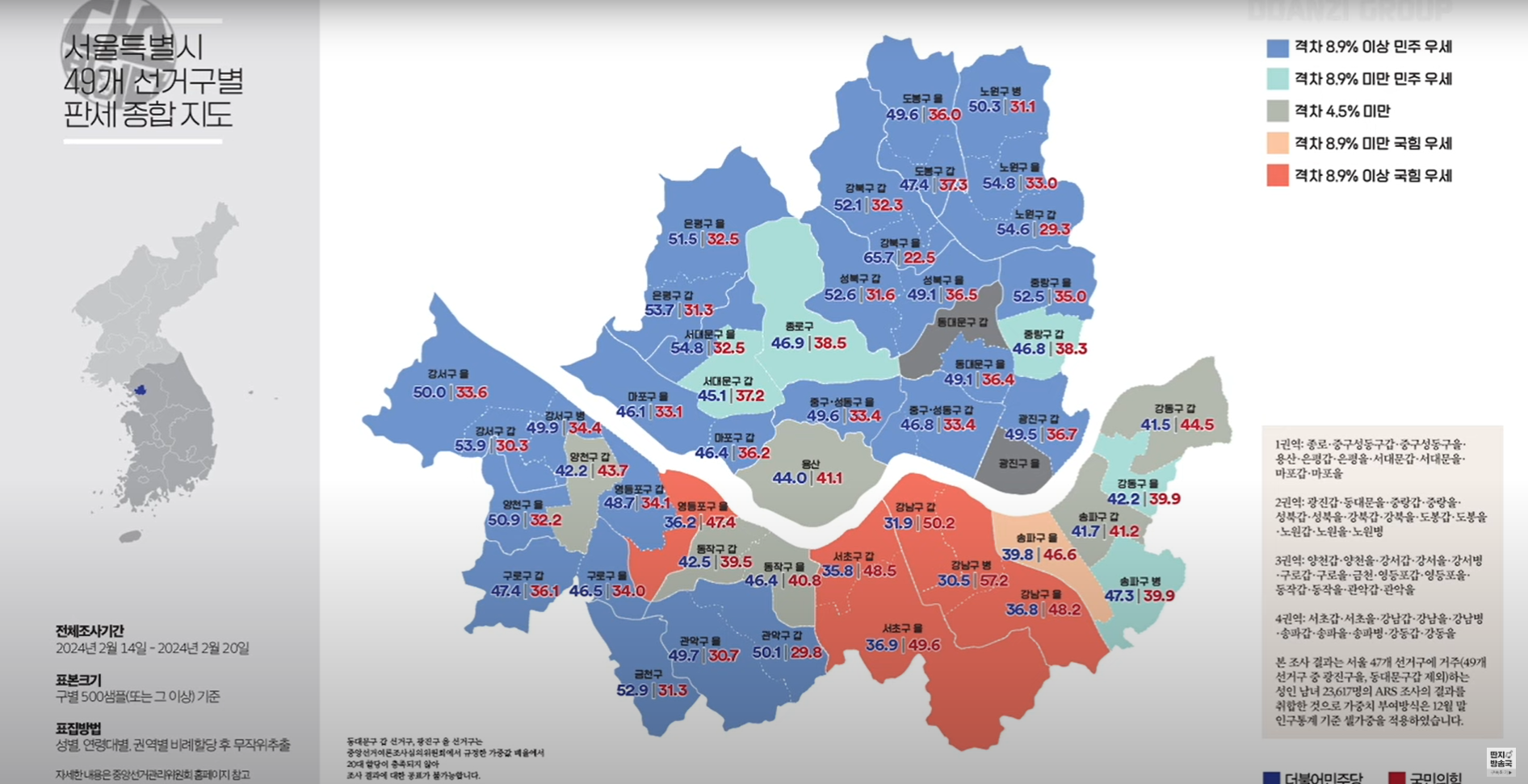 여론조사 꽃 여론조사 리포트