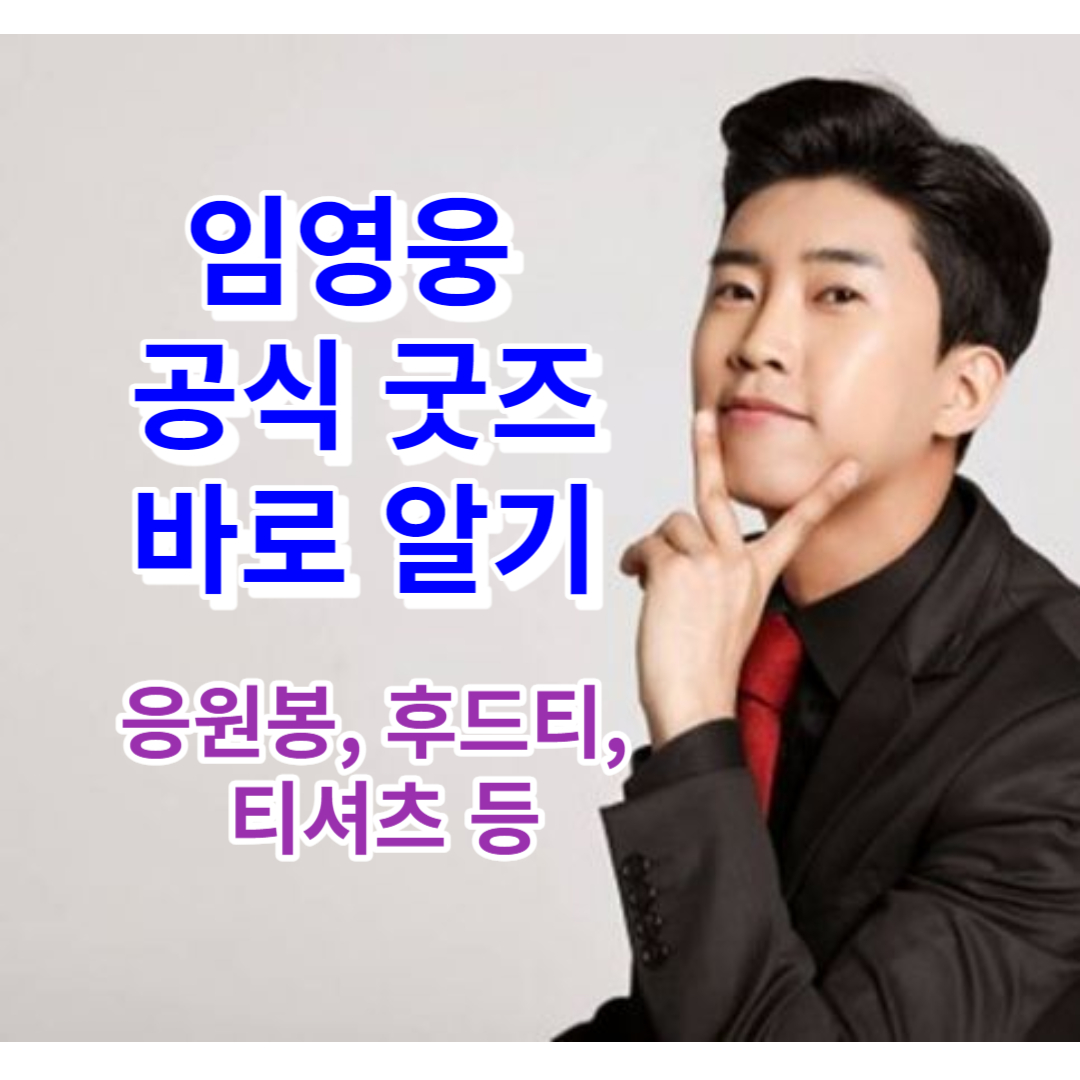 임영웅 공식 굿즈 바로알기 표지