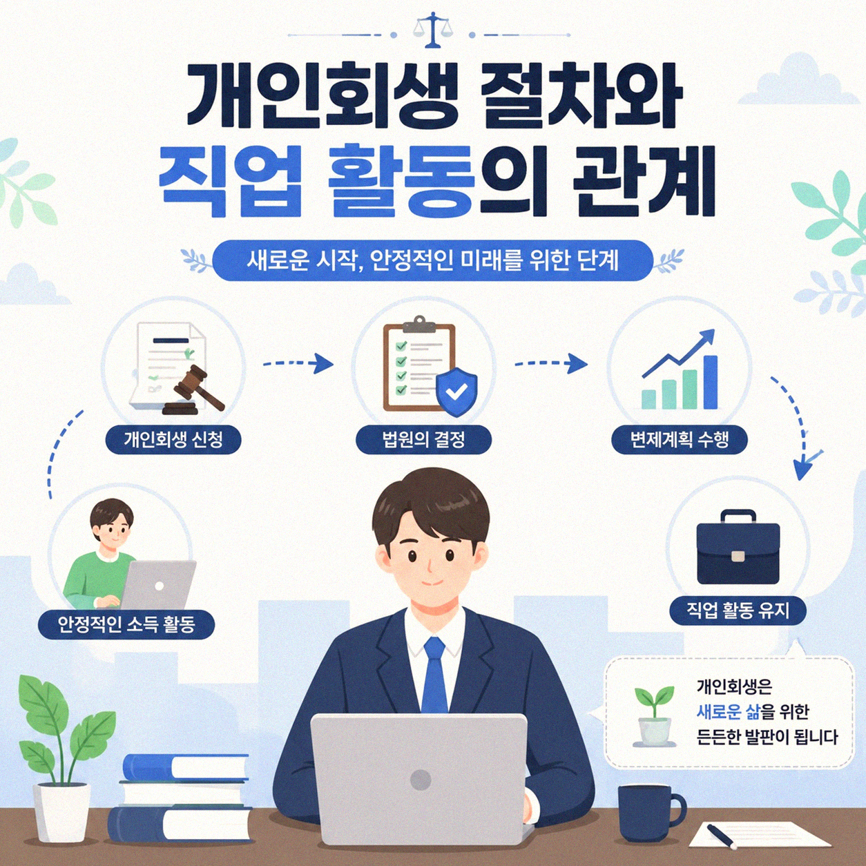 개인회생 중 보험설계사로 일해도 괜찮을까