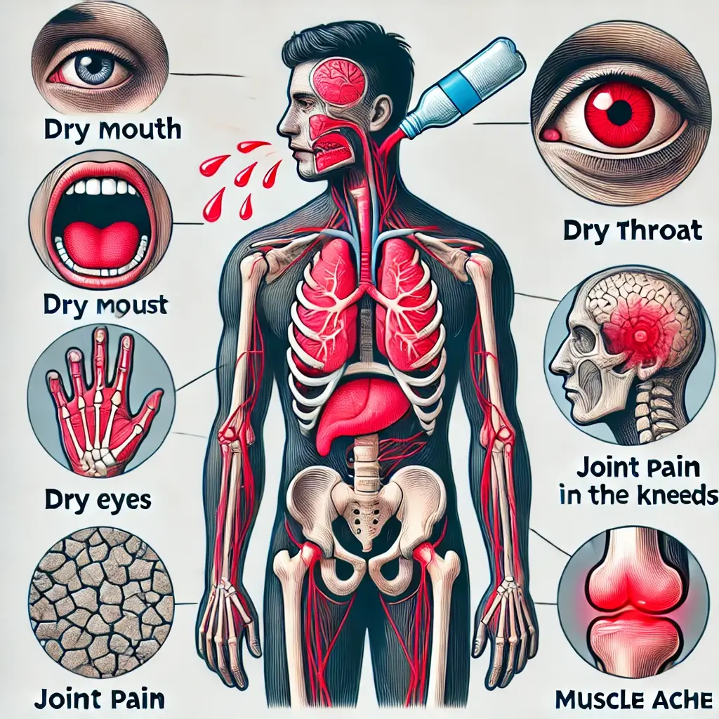 쇼그렌증후군의 증상