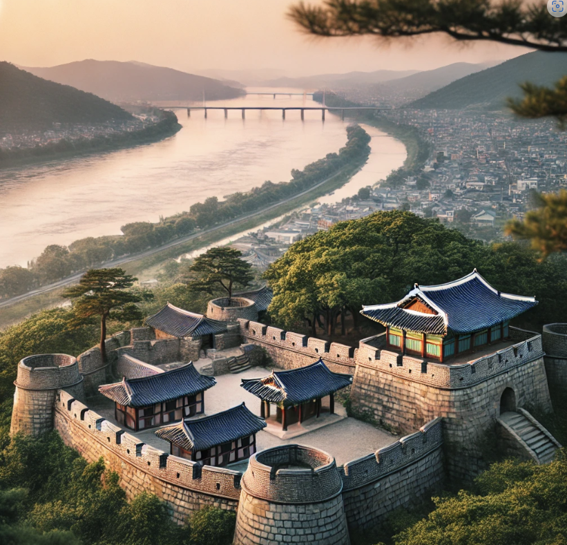 행주산성 전경 예상도