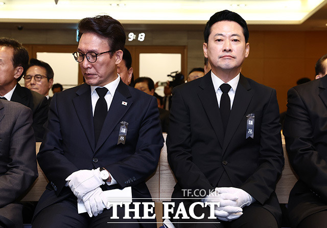 2026년 10월 27일 최형우 전 장관 영결식 현장