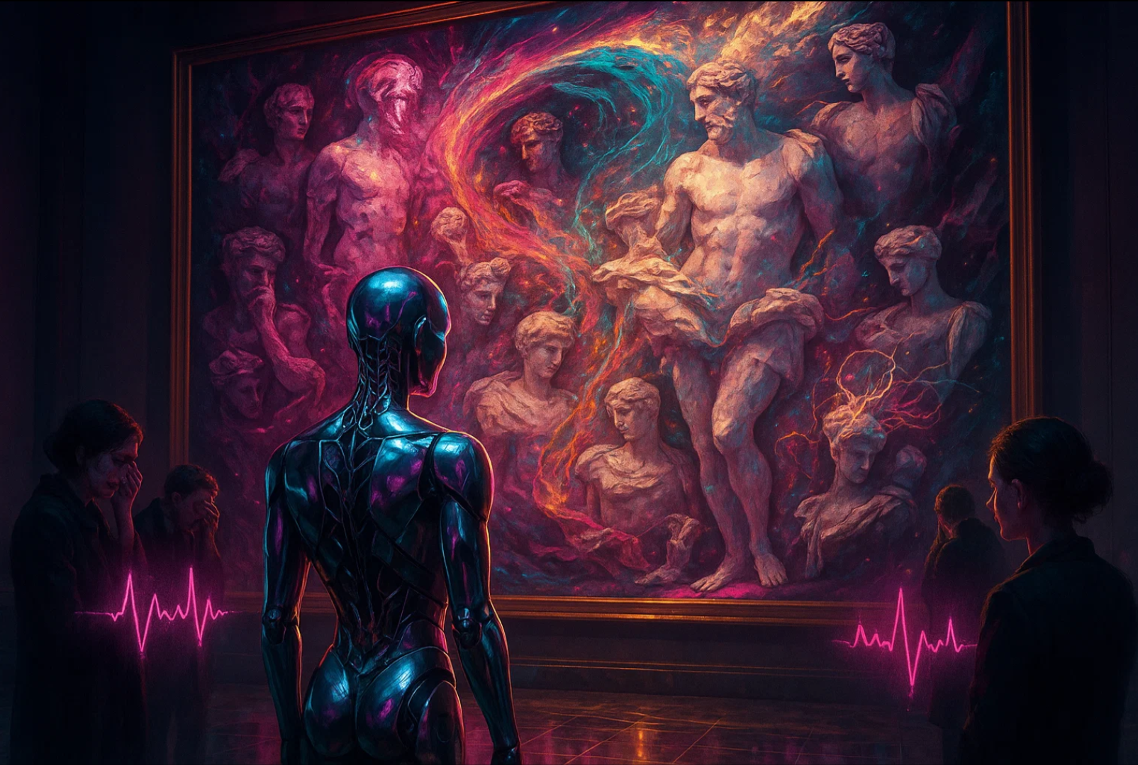 AI가 미친 예술을 만든다면: 창작의 끝은 어디인가? 관련 사진