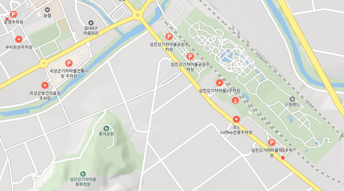 2024 곡성 장미축제 주차장 위치