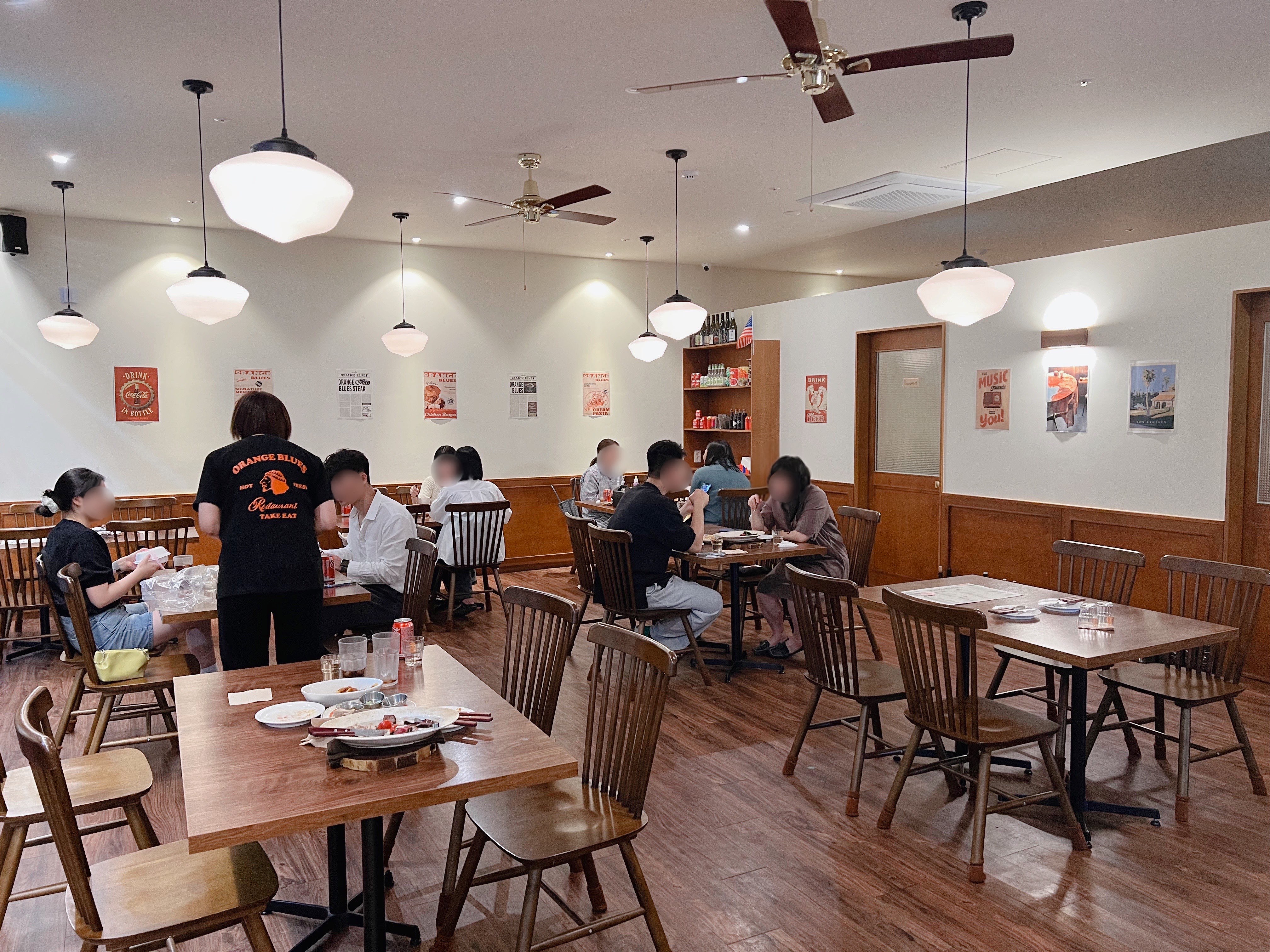 광주 오렌지블루스 버거맛집 