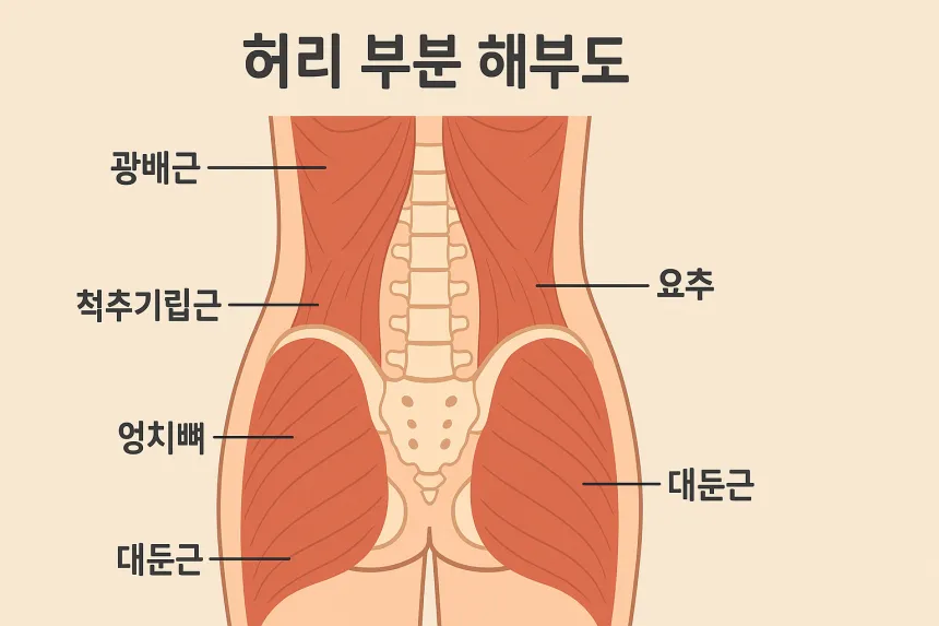 허리근육 강화운동