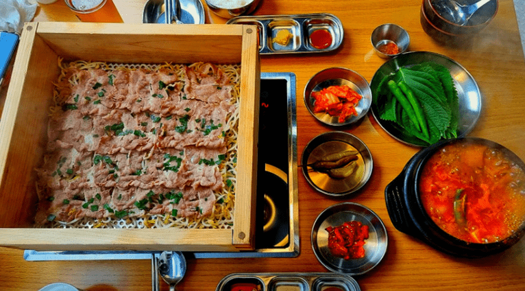 역북동 맛집 "방이편백 육분삼십 용인역북점" 음식