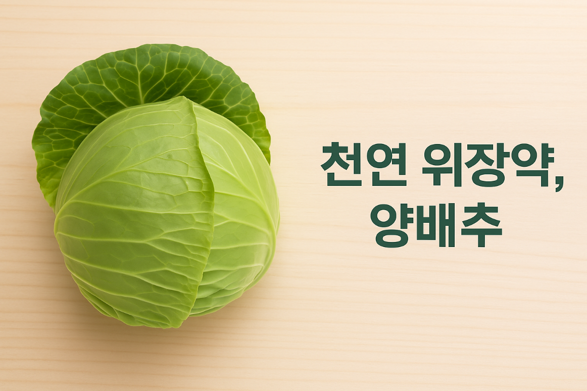 천연 위장약, 양배추