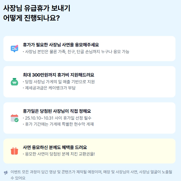 케이뱅크 소상공인 여행지원금 관련 이미지