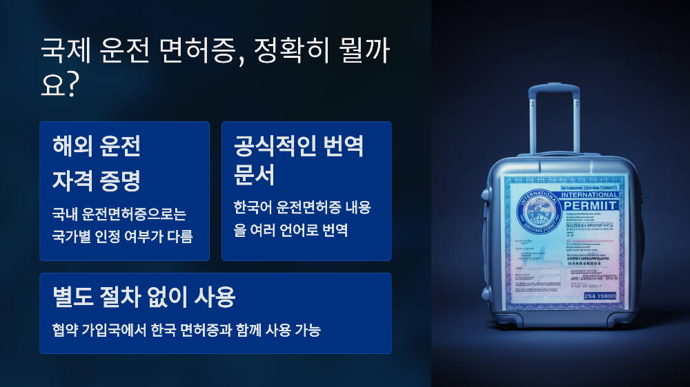 국제운전면허증 이란?