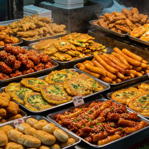 K푸드 대표하는 음식 사진