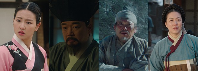 김소혜 (배우 하율리) 김낙수 (배우 이서환) 개죽이 (배우 이상희) 끝분이 (배우 김정영)