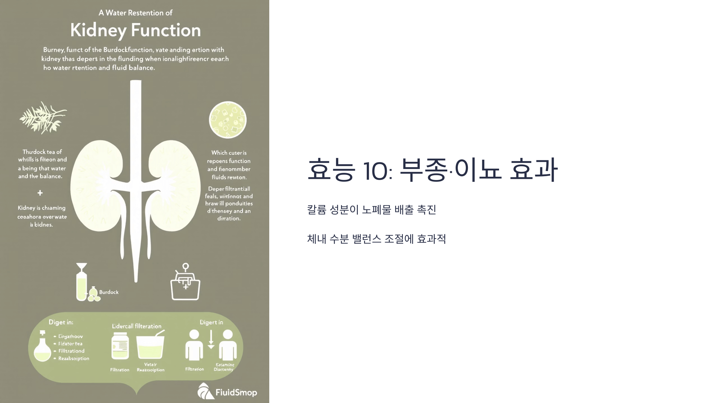 우엉차 사진입니다.