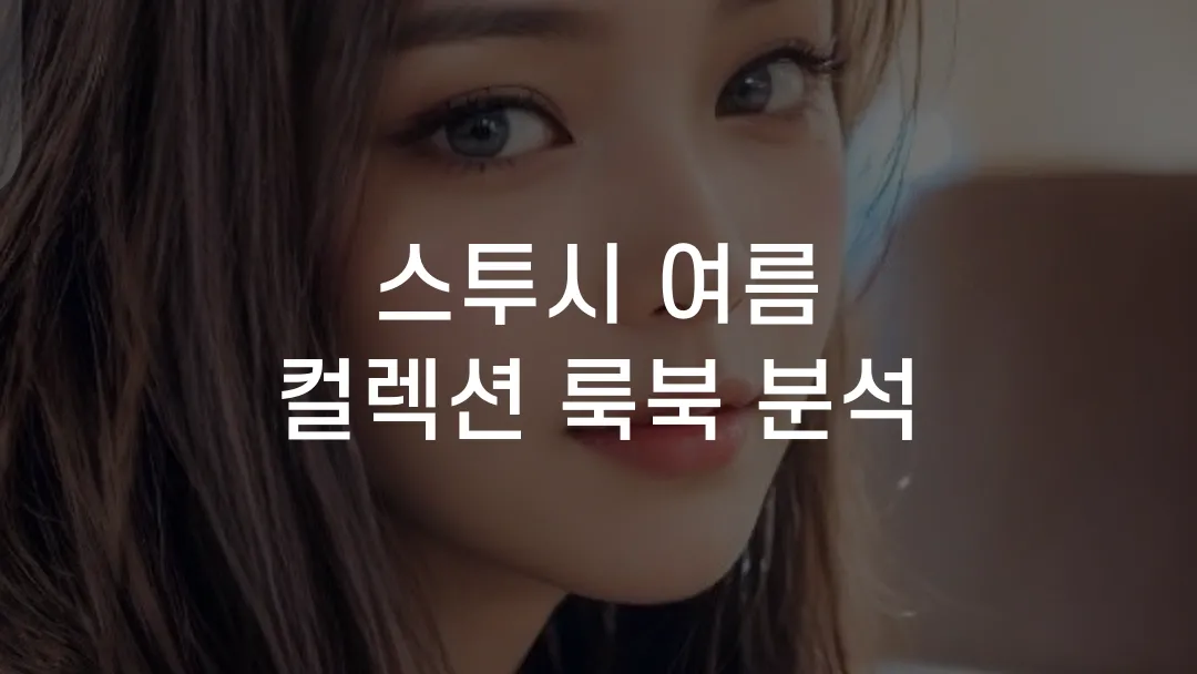 스투시 여름 컬렉션 룩북 분석