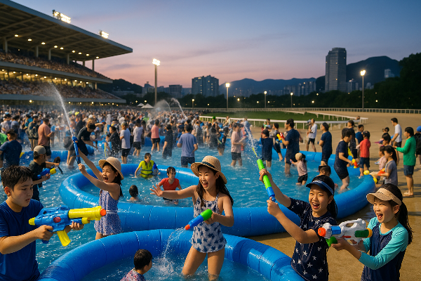 2025 렛츠런파크 서울 여름축제 – 여름밤 경마장 물놀이로 무더위 탈출!