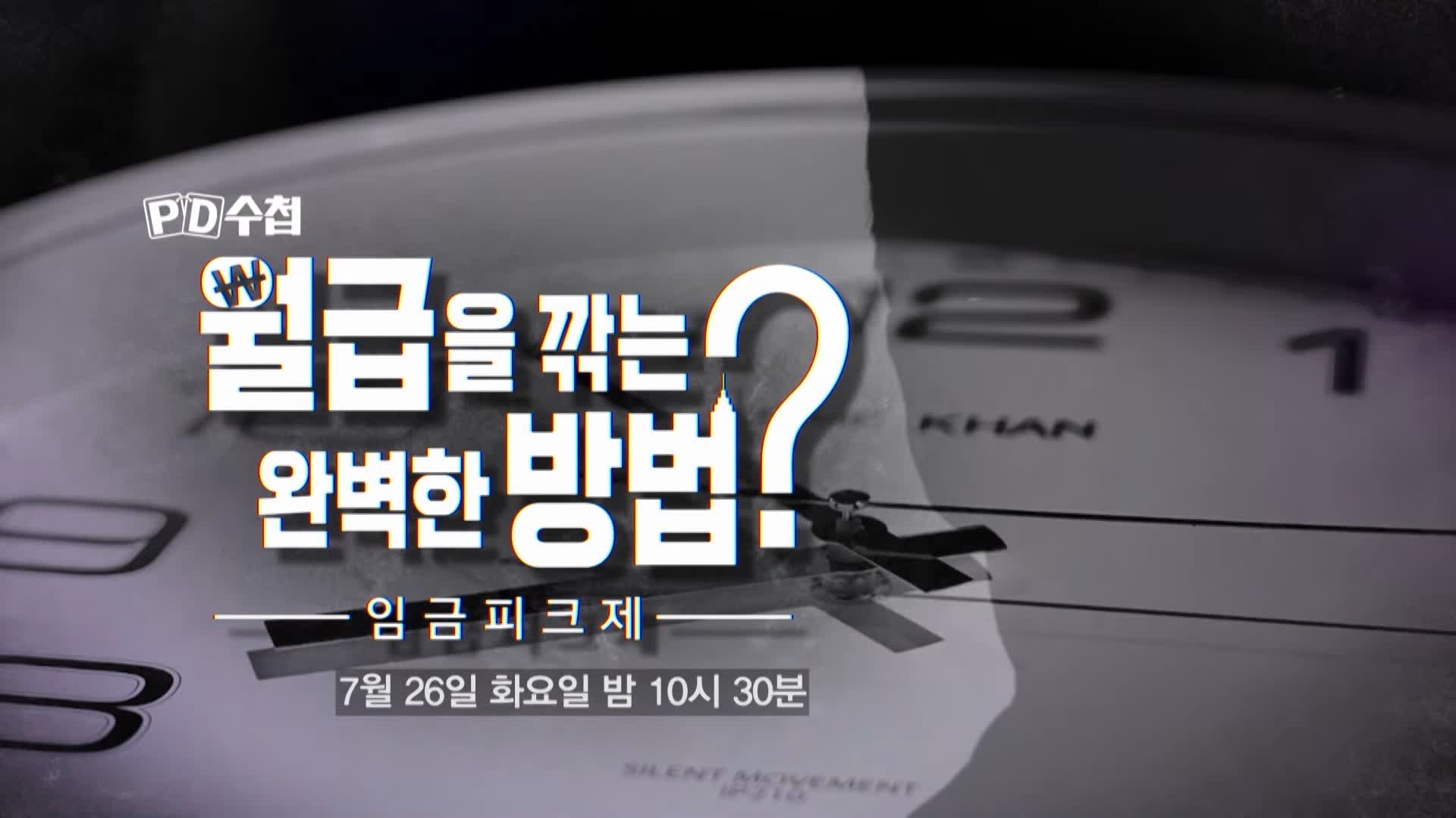 피디수첩 연차가 쌓여도 월급이 준다! 급여를 깎는 완벽한 방법 임금피크제 오늘방송 다시보기