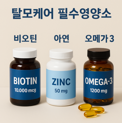 탈모 영양소 완전정복