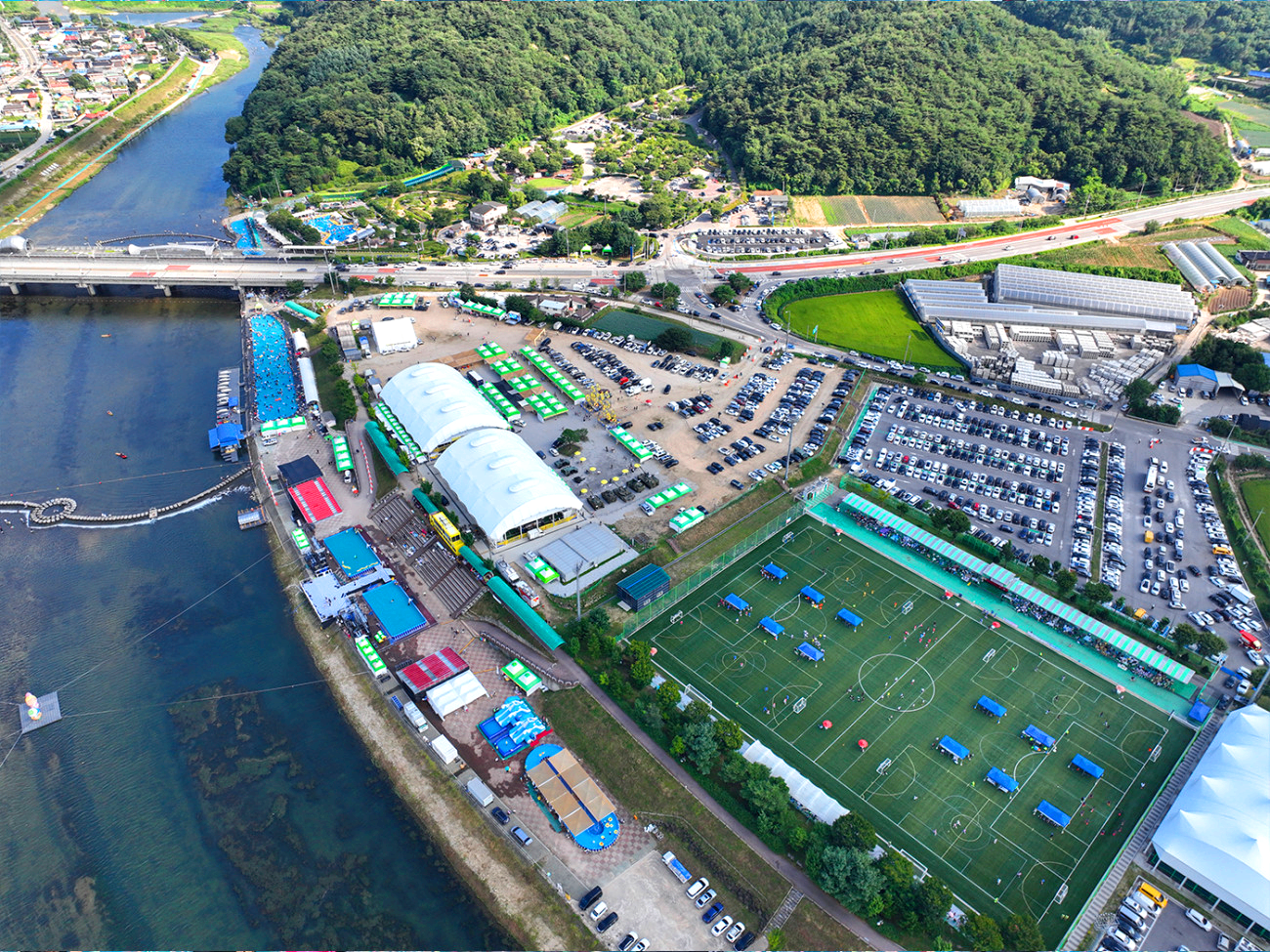 철원 화강 다슬기축제