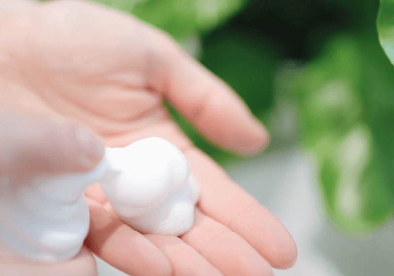 폼-클렌징-거품