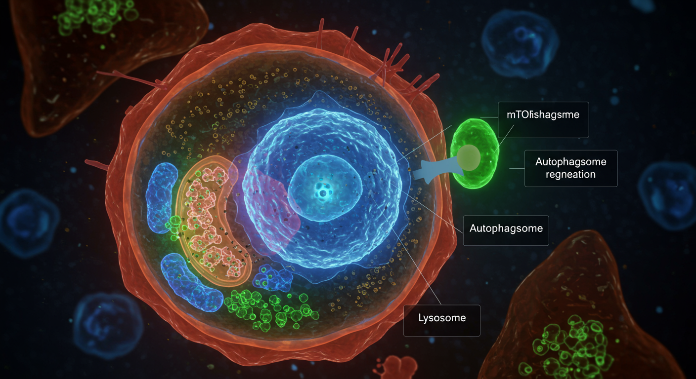 오토파지는 세포 스스로 노폐물을 제거하고 재활용하여 세포를 재생시키는 현상