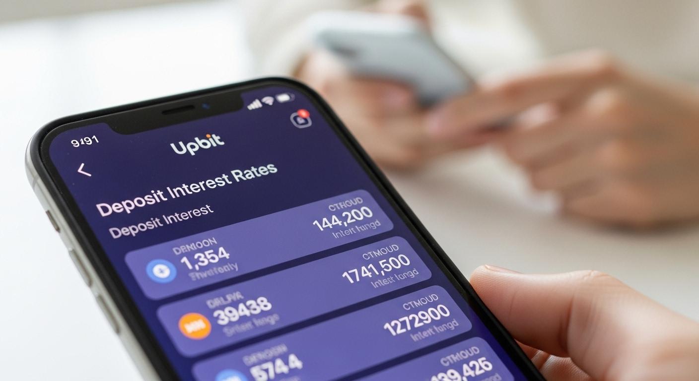 업비트 예치금 이율