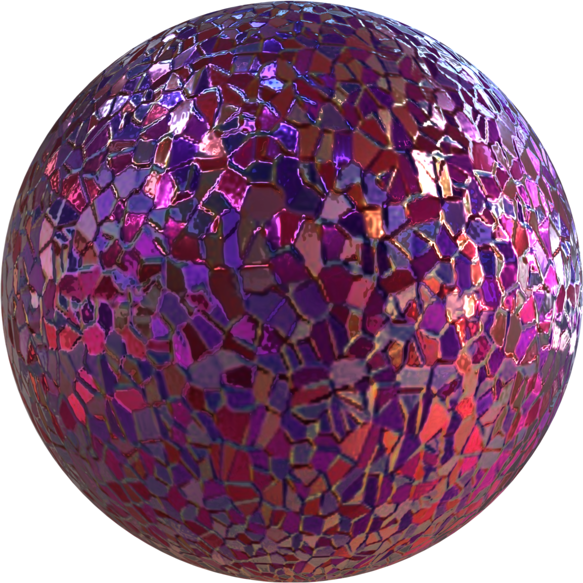 christmas color adjustable glitter ball texture sbsar