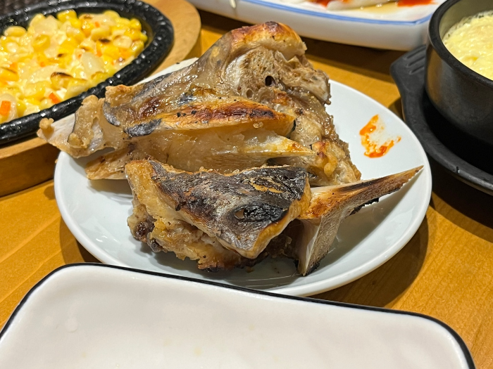 콘치즈&amp;#44; 달걀찜 그리고 혼마구로 머리구이 2