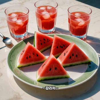 맛있는 수박 고르는 법