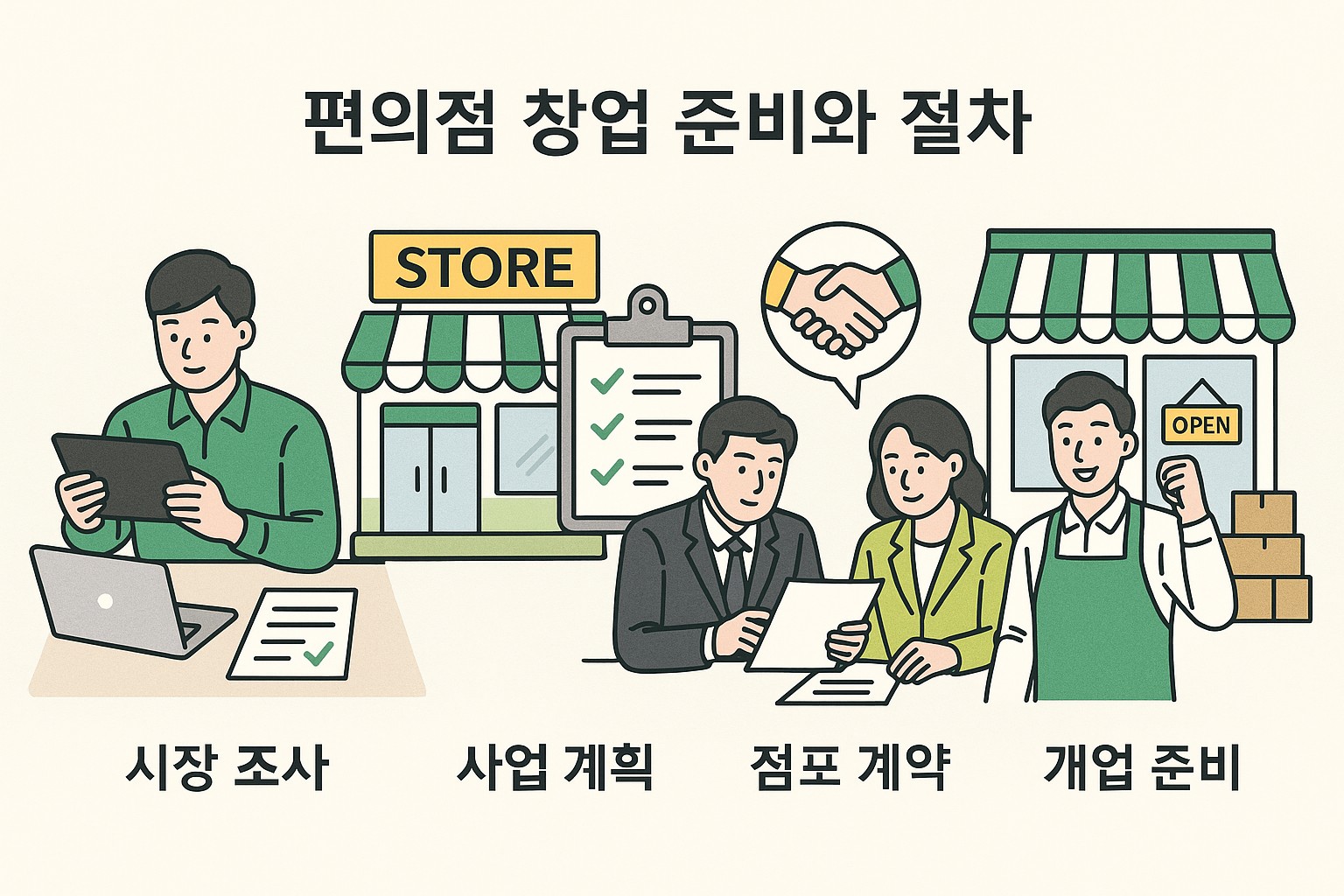 편의점 창업 준비절차