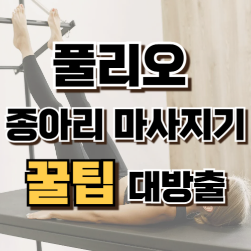 풀리오 종아리 마사지기 썸네일