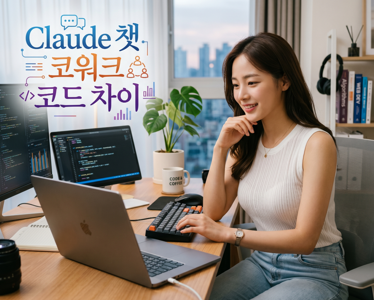 Claude 챗&middot;코워크&middot;코드 차이 - 같은 모델인데 왜 일하는 성격이 다를까 (2026)