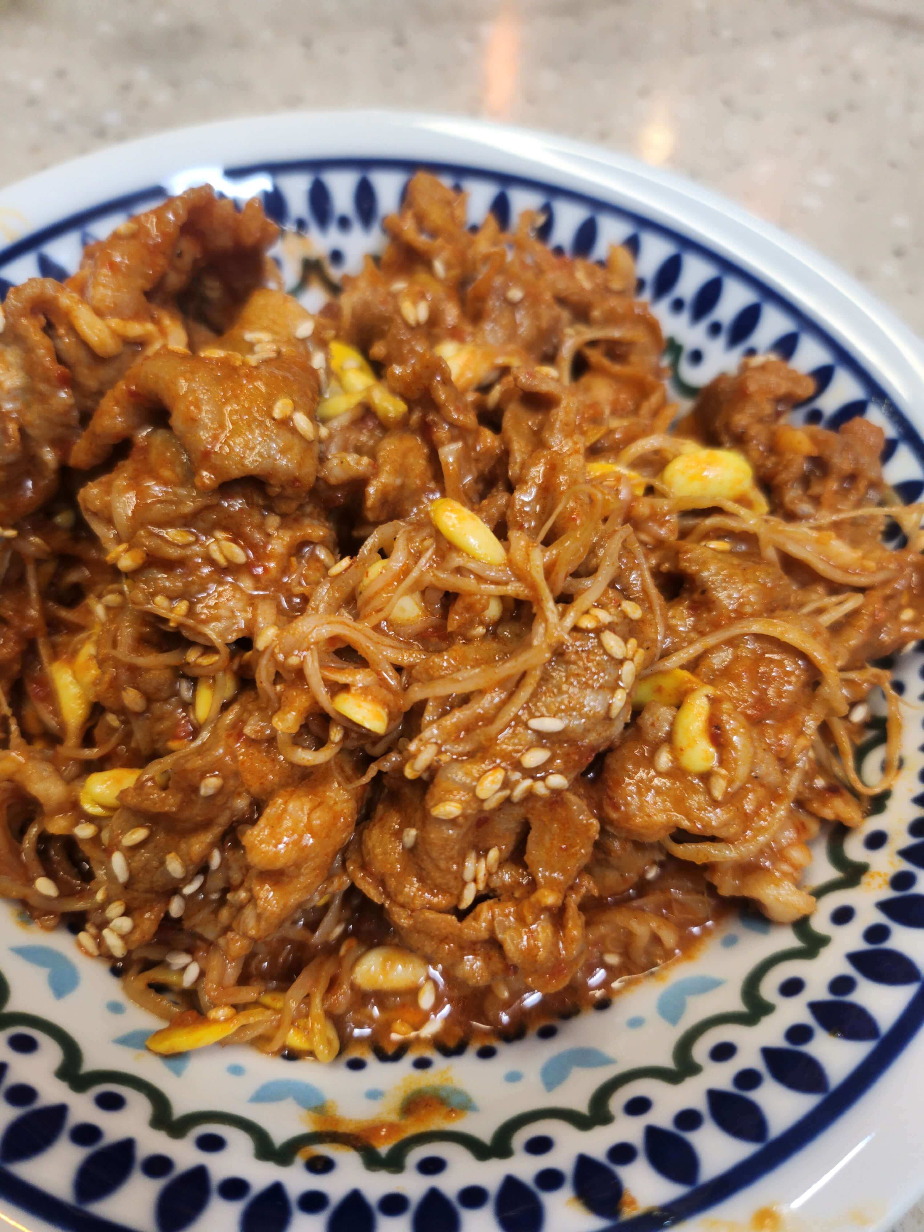 콩나물불고기