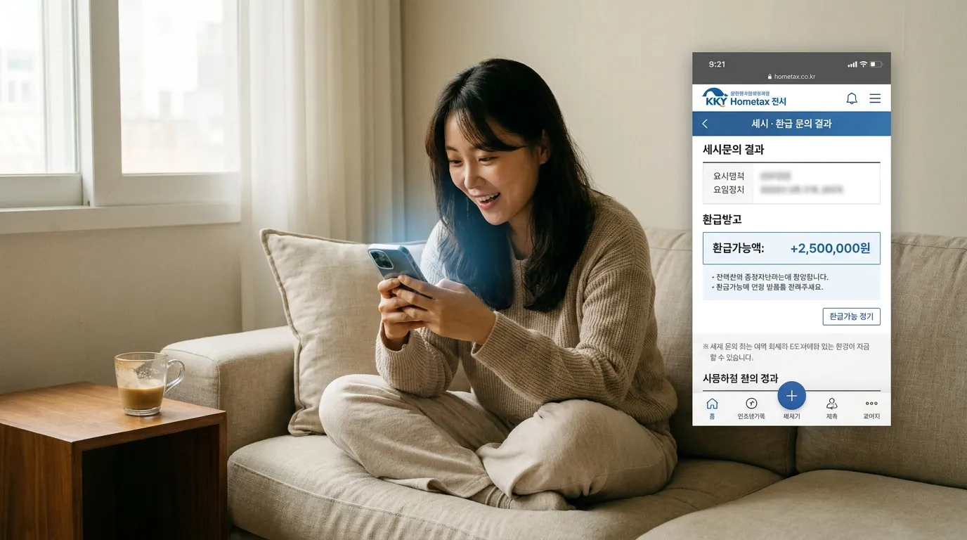 환급금 조회
