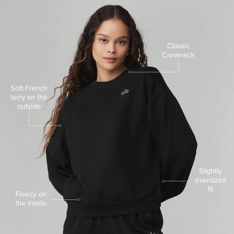 알로 알로요가 아콜라드 풀오버 맨투맨 스웻셔츠