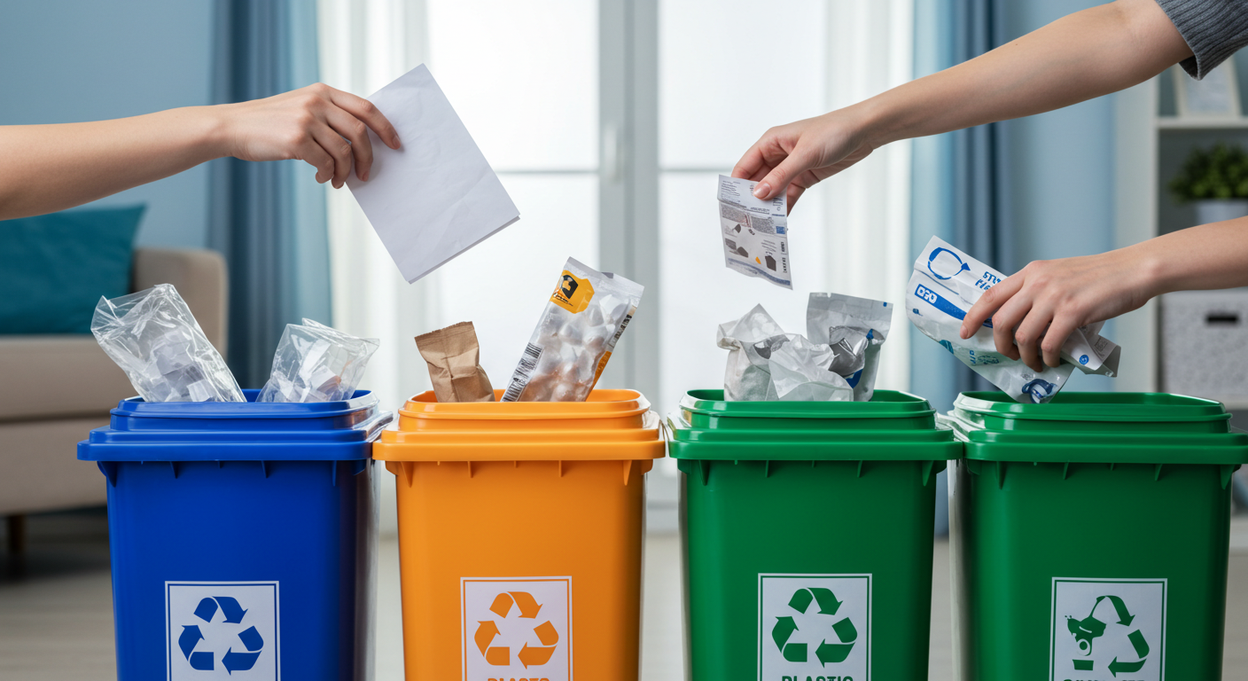 분리수거 이미지