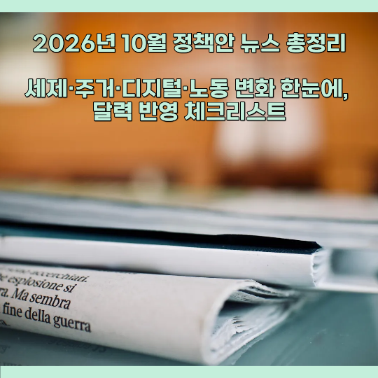 뉴스 정리