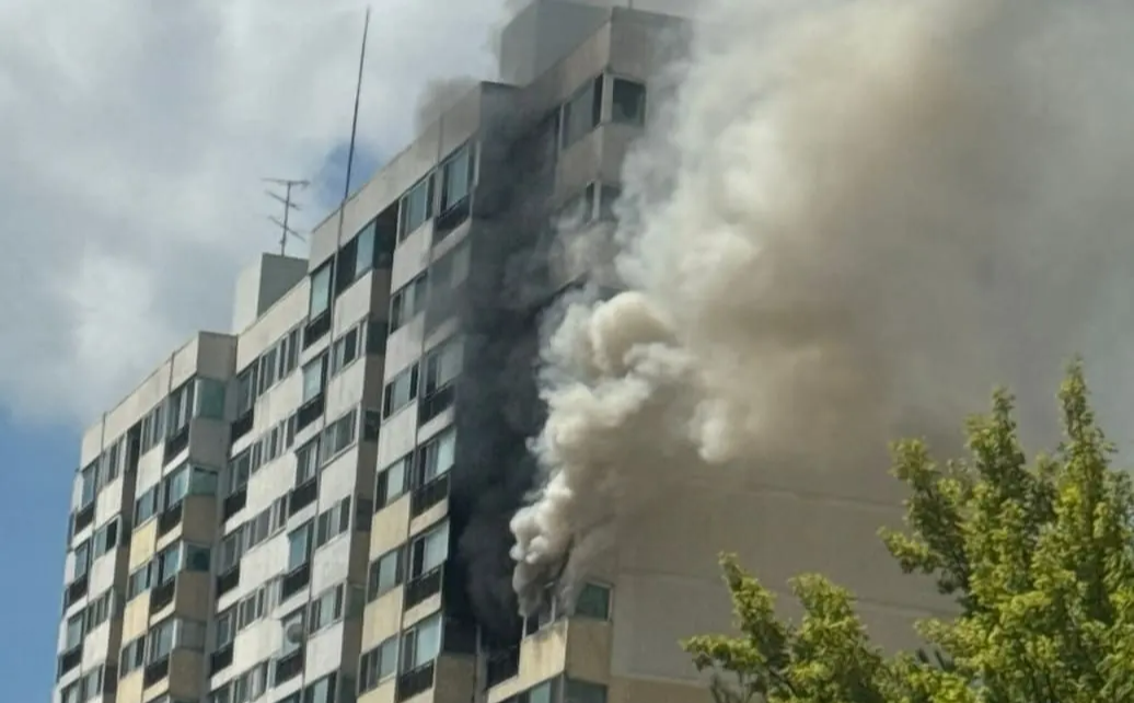 목동 아파트 화재 발생