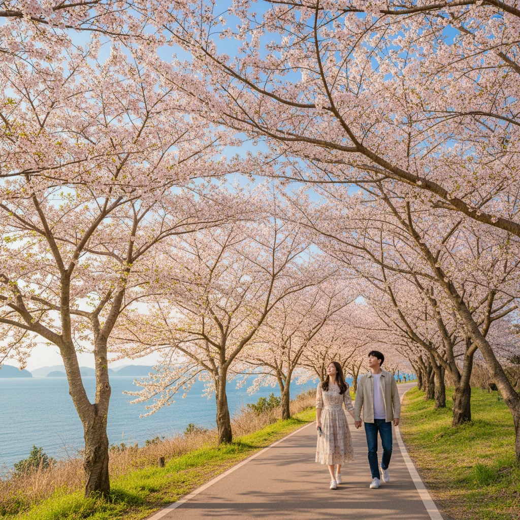 2026년 신안 벚꽃 축제 일정 및 ..