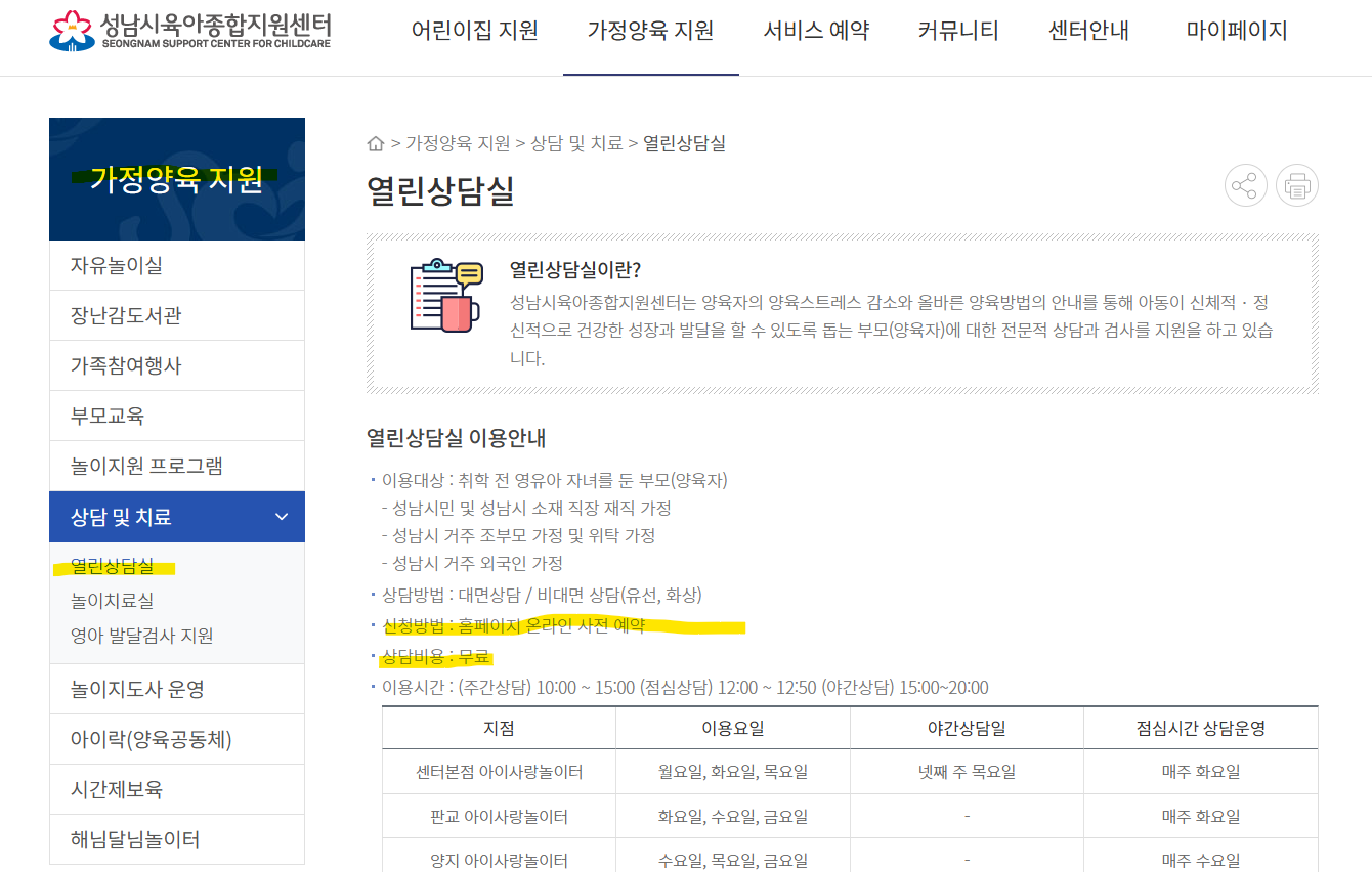 영유아무료기질검사