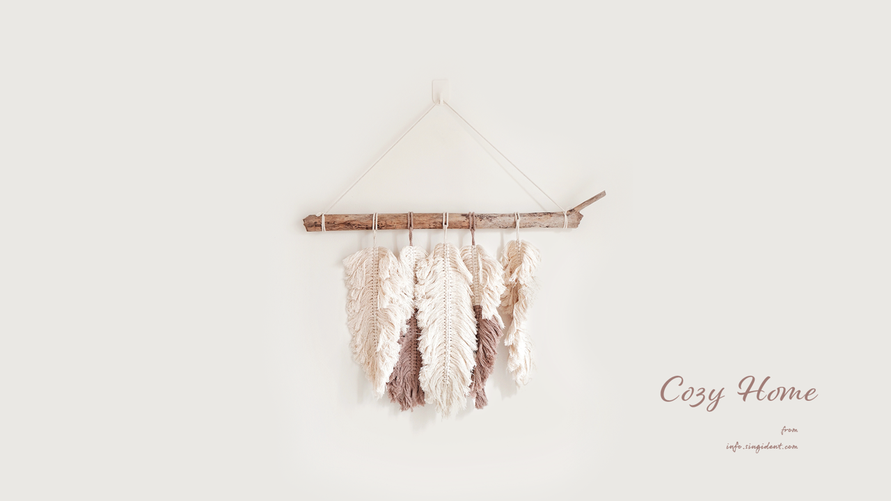 09 벽장식 C - Cozy Home 포근한배경화면