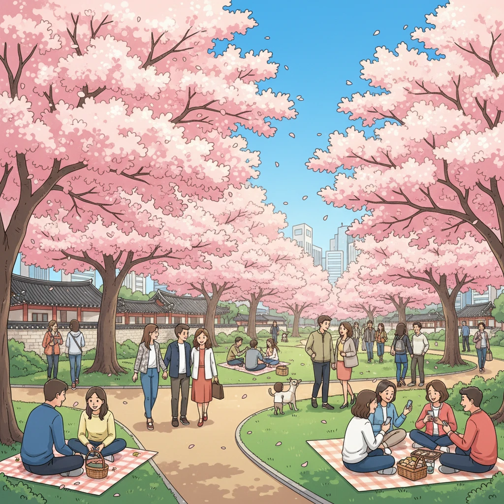 서울 성북구 벚꽃 개화 시기 및 주요..